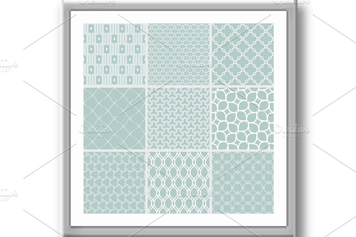 Set of Geometric Modern Seamless, a Pattern Graphic by FineArtStudio (Photo 3 of 3)