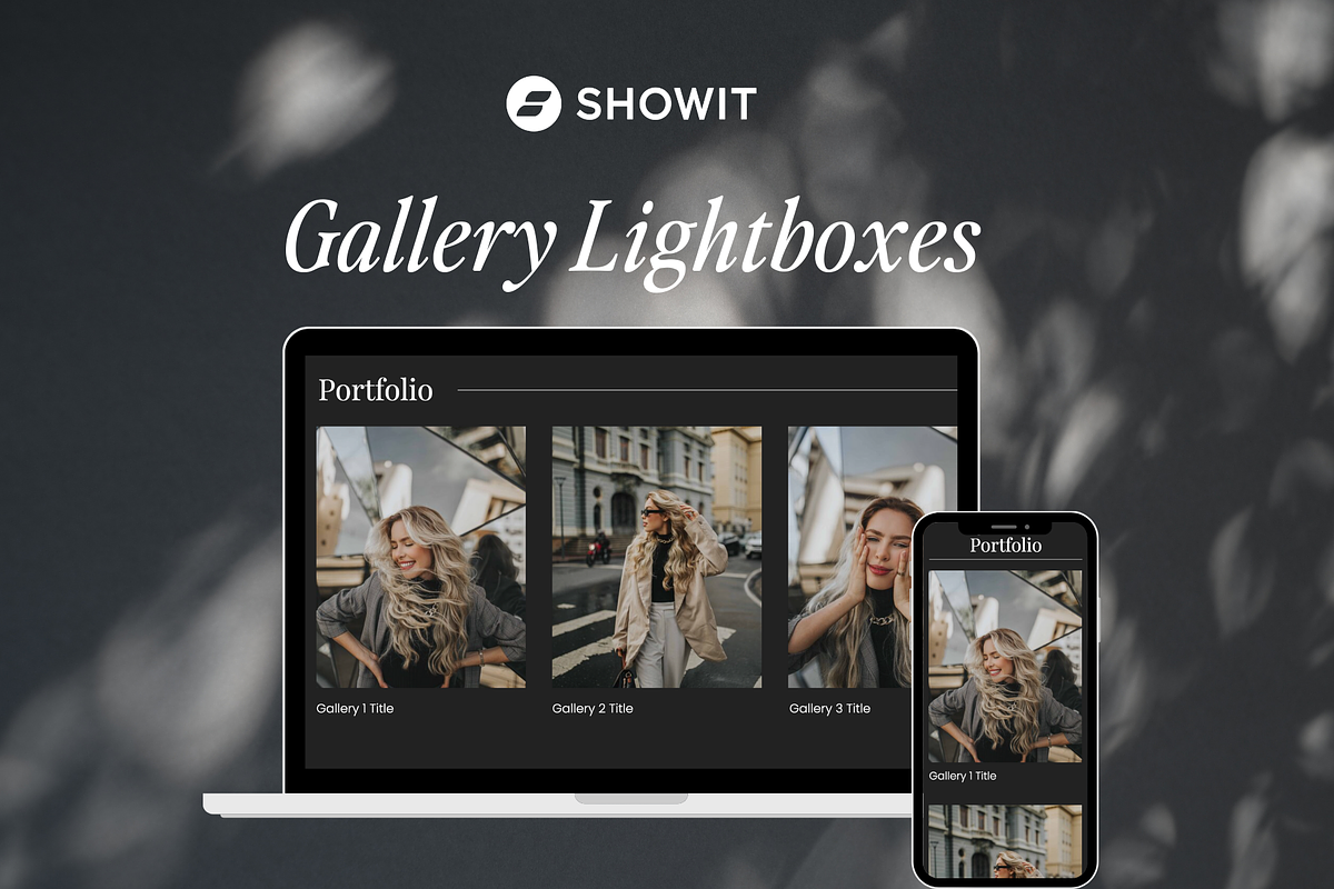6 Showit Gallery Add-Ons, a Websites & App Template by Amanda Pena Design (Photo 3 of 10)