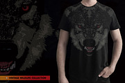 Grey Wolf - Vector illustration, an Animal Illustration by Artistic & Unique (Thumbnail 4 of 5)