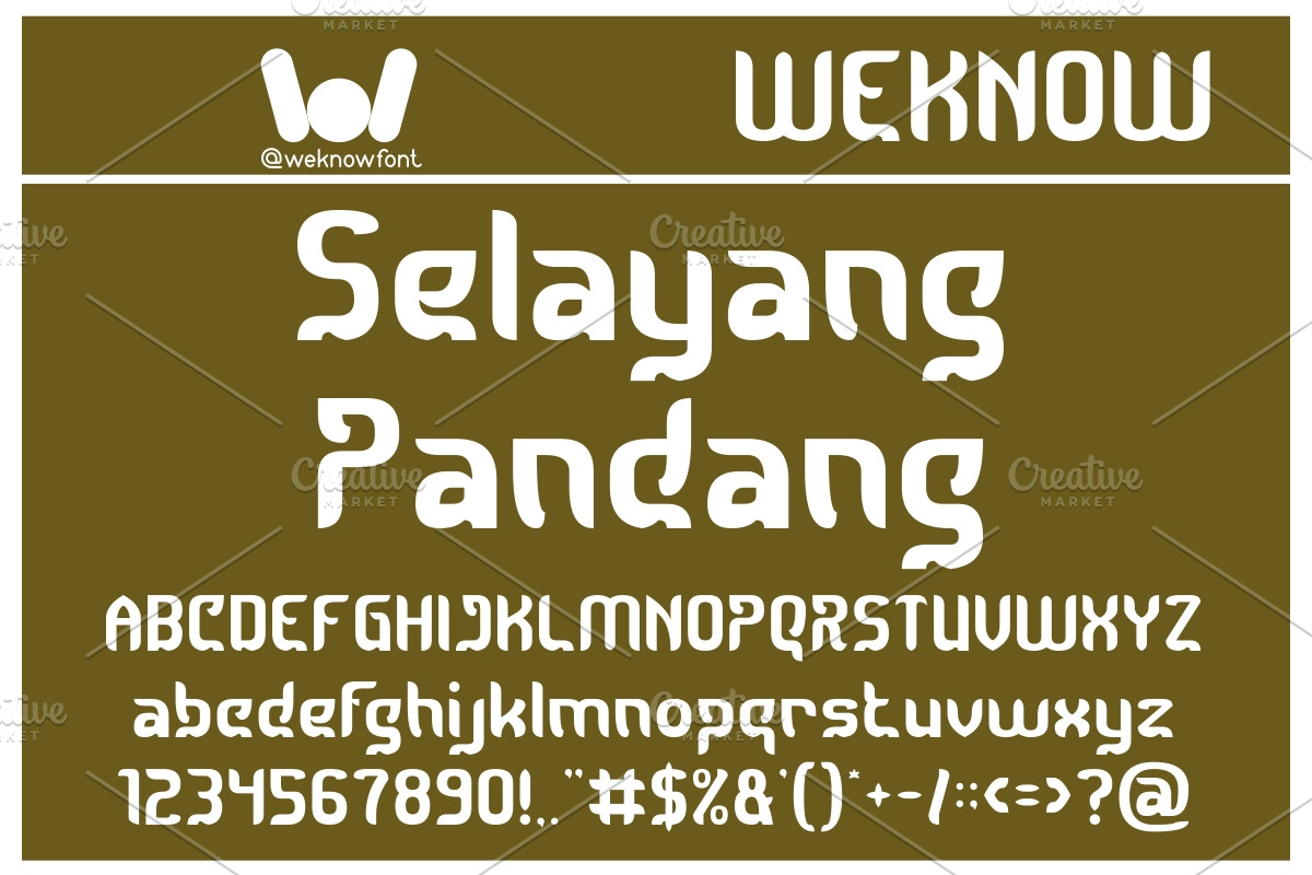 super careful people font, a Font by weknow (Photo 4 of 5)