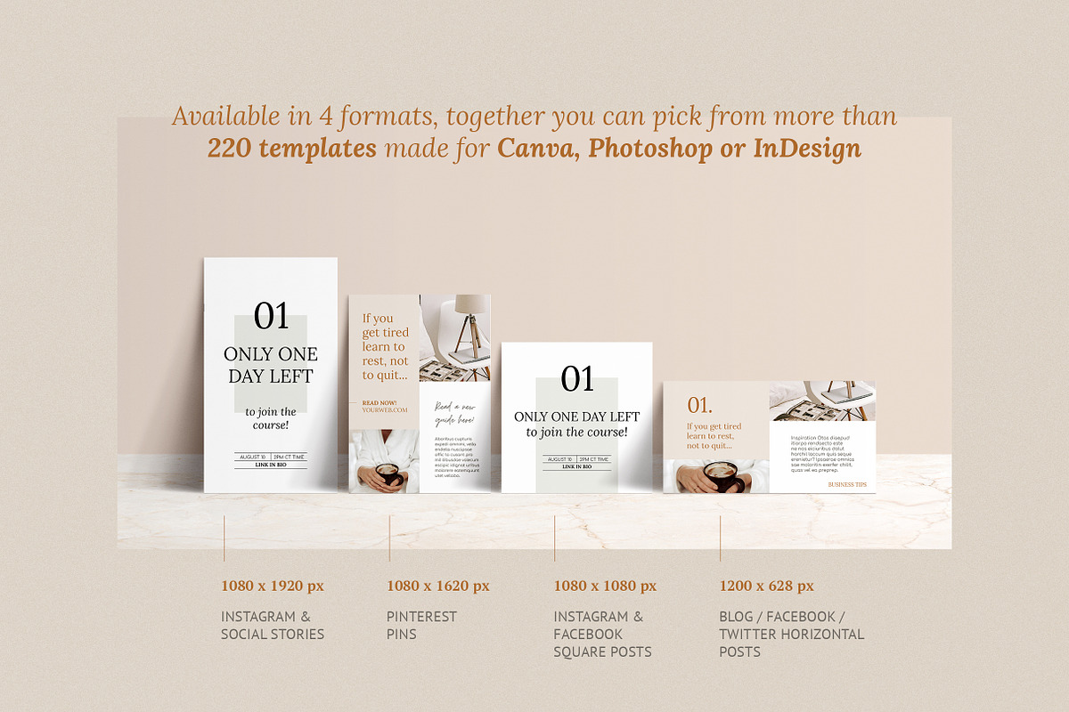 4 in 1 Course Creator Super Bundle E, a Magazine Template by Mirazz (Photo 38 of 48)