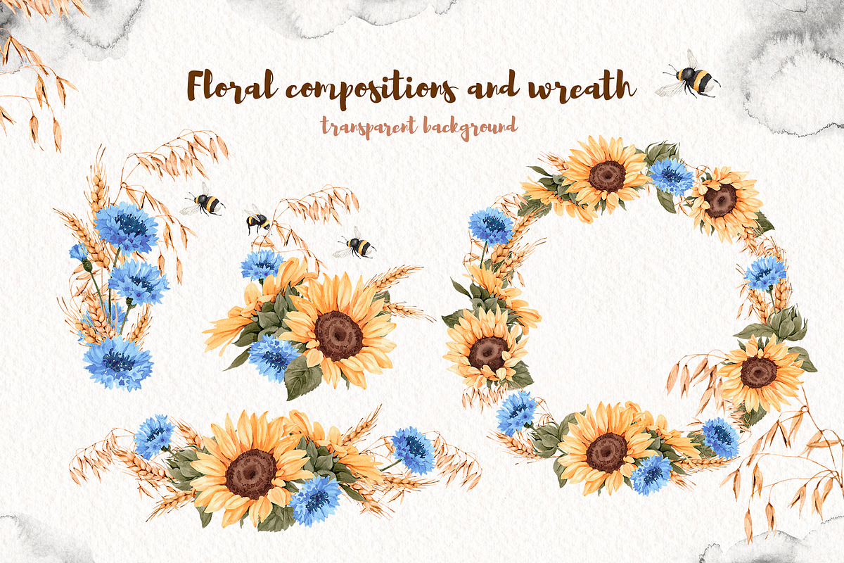 Watercolor Farm Little Animals set, an Animal Illustration by Alamella (Photo 6 of 9)