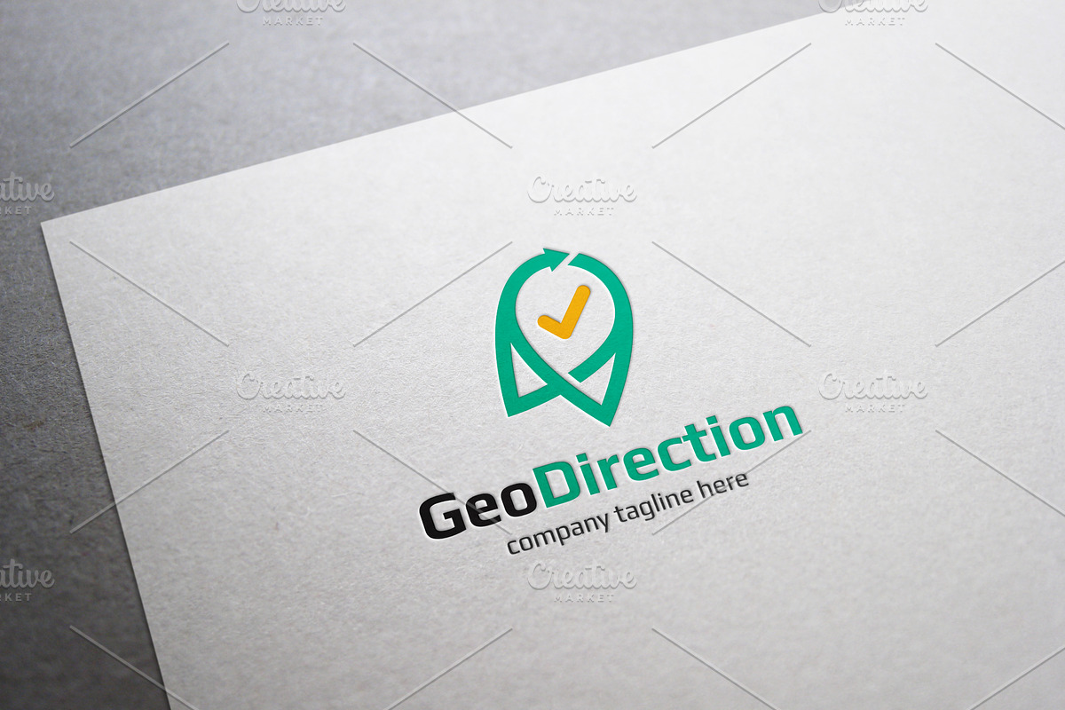 Geo Direction Logo, a Branding & Logo Template by XpertgraphicD