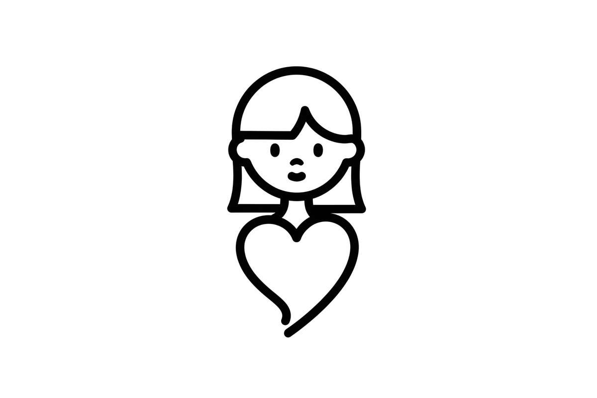 Cute Love Girl Silhouette Bundle, an Illustration by Designs_River (Photo 51 of 53)