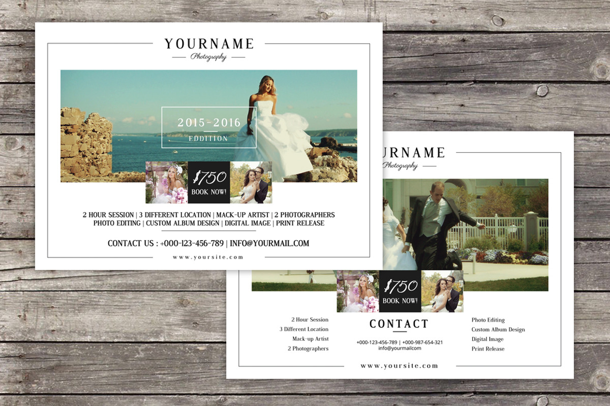Photographer Mini Session Template, a Card Template by SmmrDesign (Photo 1 of 4)