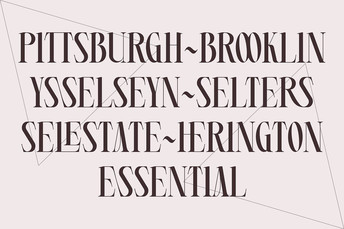 Wolves, a Serif Font by Eotype Studio (Photo 4 of 13)