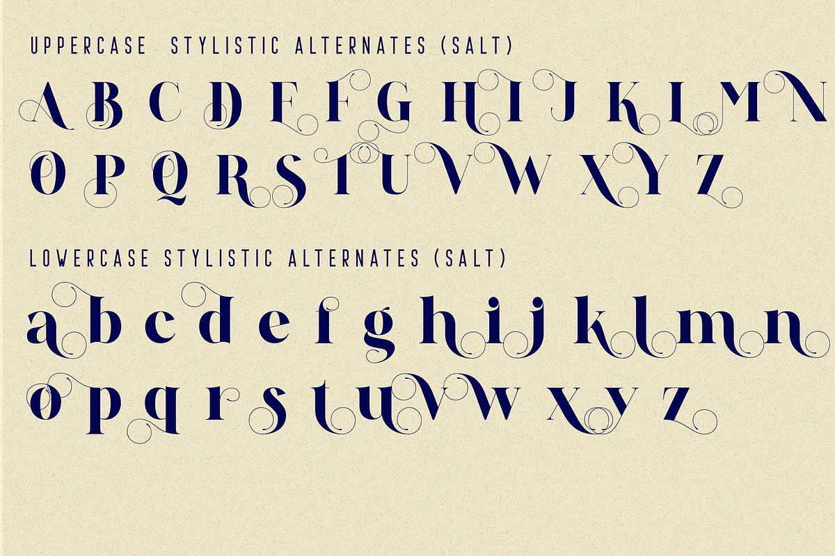 ANDREW ELEGANT Font, a Serif Font by 177Studio (Photo 6 of 7)