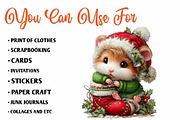 Cozy Christmas Character Tshirt, a Seasonal Illustration by CreationArt (Thumbnail 5 of 7)