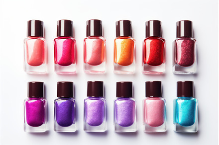 Open bottle with bright nail polish, a Beauty & Fashion Photo by Ylivdesign