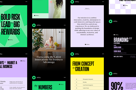 Virtru - Business Social Media Kit, a Social Media Template by Studio Provo
