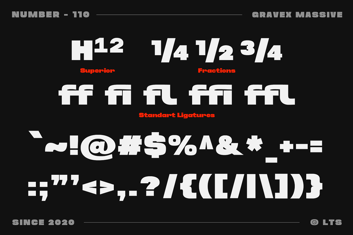 Gravex Massive Racing & Esports Font, a Sans Serif Font by Lettertype Studio (Photo 13 of 14)