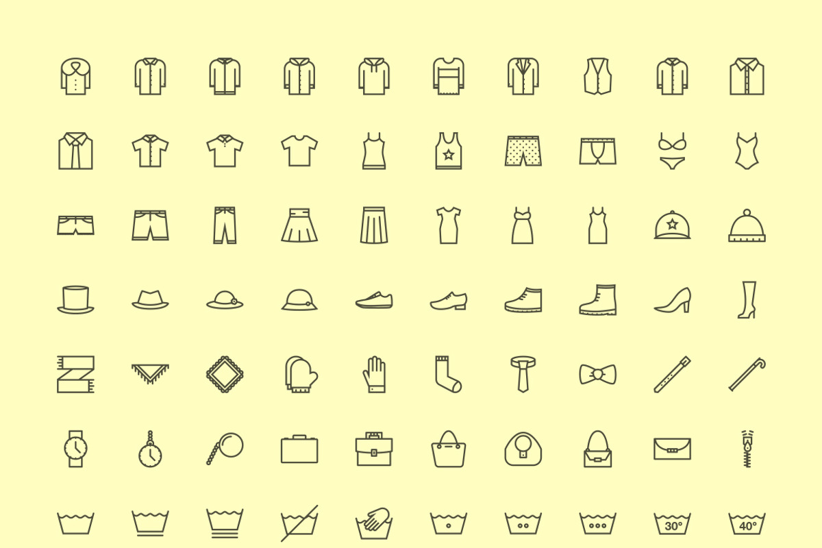 The Clothes Icons 200 preview 2