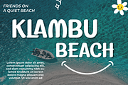 Wadingr | Summer San Serif Display, a Sans Serif Font by twinstd (Thumbnail 5 of 10)