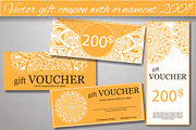 Set of gift voucher templates, a Flyer Template by Astarte_design (Thumbnail 3 of 4)