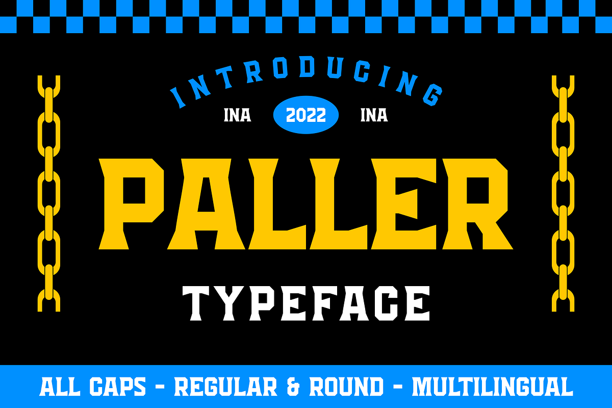 Paller Typeface, a Font by 24Design Studios (Photo 1 of 7)