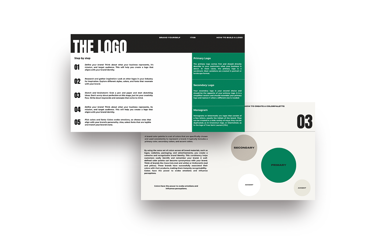 Brand yourself workbook, a Branding & Logo Template by 1708Studio (Photo 6 of 6)