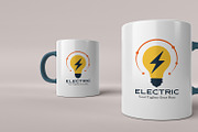Lightbulb & Electric Logo Design, a Branding & Logo Template by YUDesignStore (Thumbnail 8 of 8)