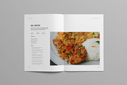 Minimal Cookbook/Recipes Book, a Brochure Template by Meenom Templates (Thumbnail 7 of 14)