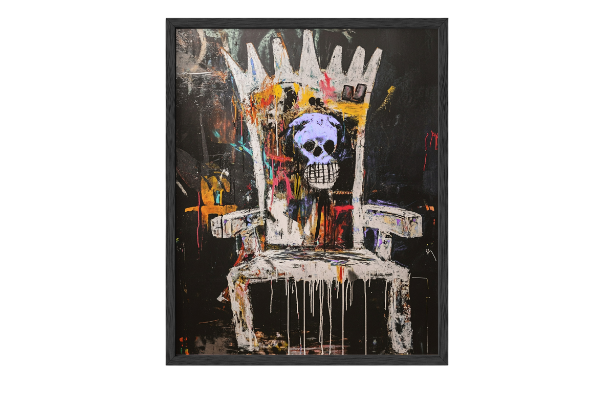 X-Ray of a King Wall Art, an Illustration by PrintablesByFranklyn (Photo 1 of 6)