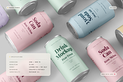 330ml Soda Can Mockup, a Packaging Mockup by Toasin Studio (Thumbnail 6 of 7)