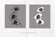 Ochid flowers Line art svg, an Object Graphic by Dervik Art Store (Thumbnail 8 of 9)
