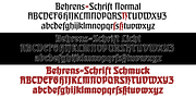 Behrens Schrift, a Blackletter Font by ingoFonts (Thumbnail 4 of 8)