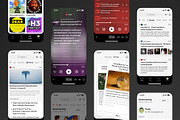 News Podcast App UI Kit, an App Template by Trung (Thumbnail 8 of 10)