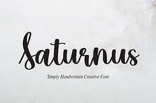 Saturnus | Script Font