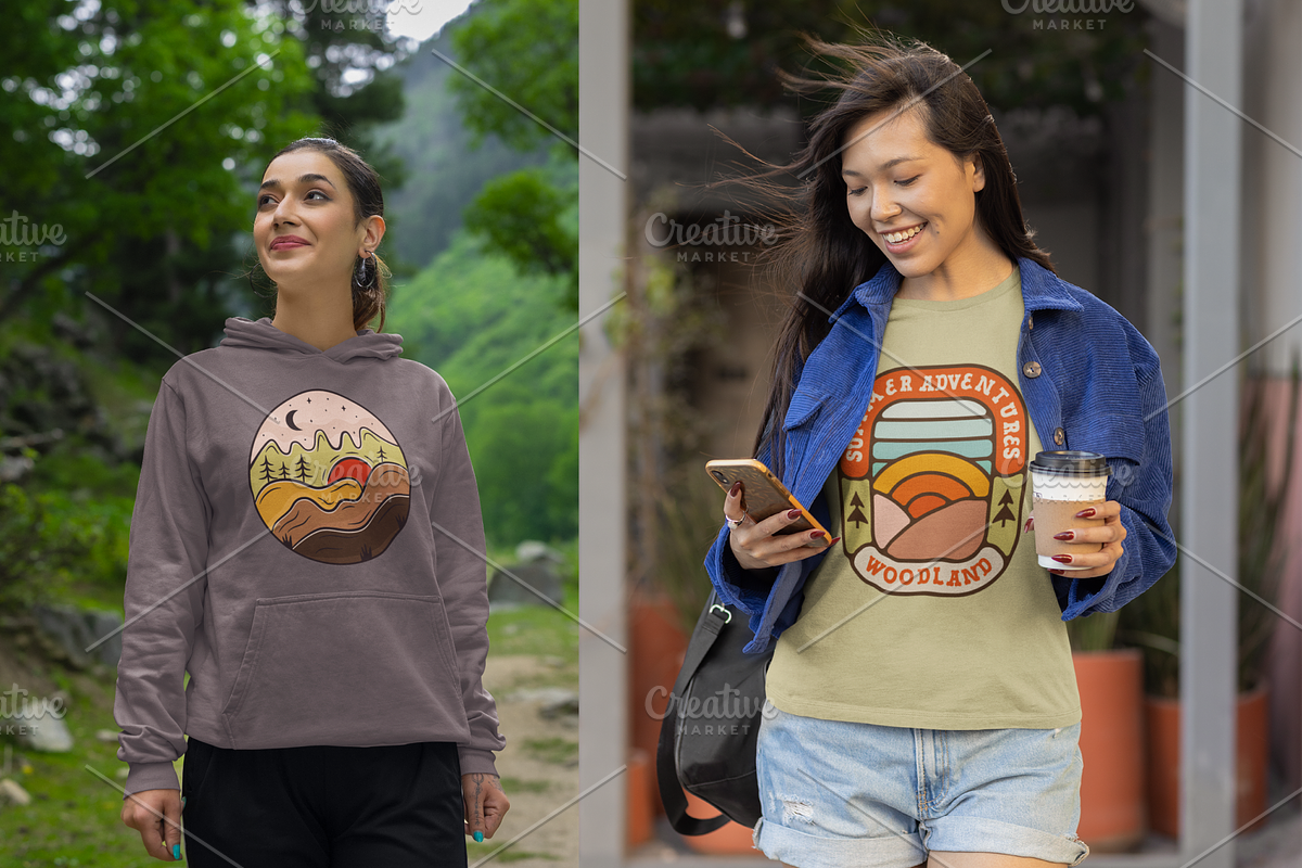Camping Badges. Summer Travel Logos, a Branding & Logo Template by JeksonGraphics (Photo 4 of 7)