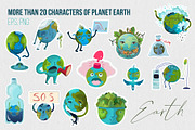 In Eco Love with Earth. Vector set, an Education Illustration by Shusha Guna Art (Thumbnail 3 of 14)