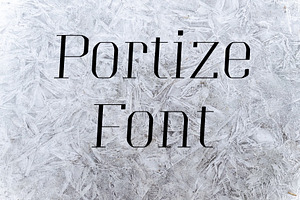 Portize Font