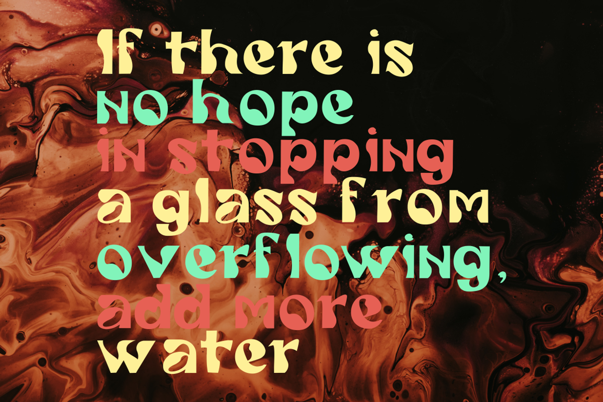 Dausse Creative Typeface, a Sans Serif Font by zerologicstudio (Photo 2 of 6)