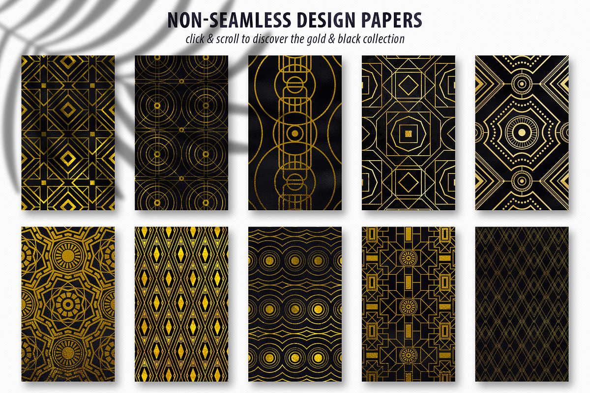 Textures & Patterns Bundle - Noir, a Texture Graphic by CatJello Graphics (Photo 25 of 29)