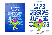 Parody Prank Psychedelic Font, a Serif Font by timelesstype.co (Thumbnail 9 of 20)