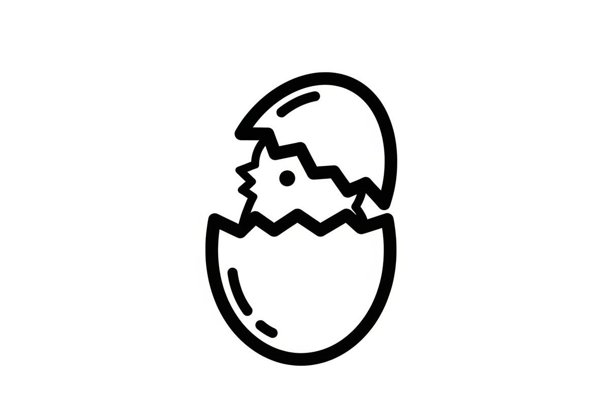 50 Easter Bunny Egg Icon Bundle, an Illustration by Artivon (Photo 3 of 51)