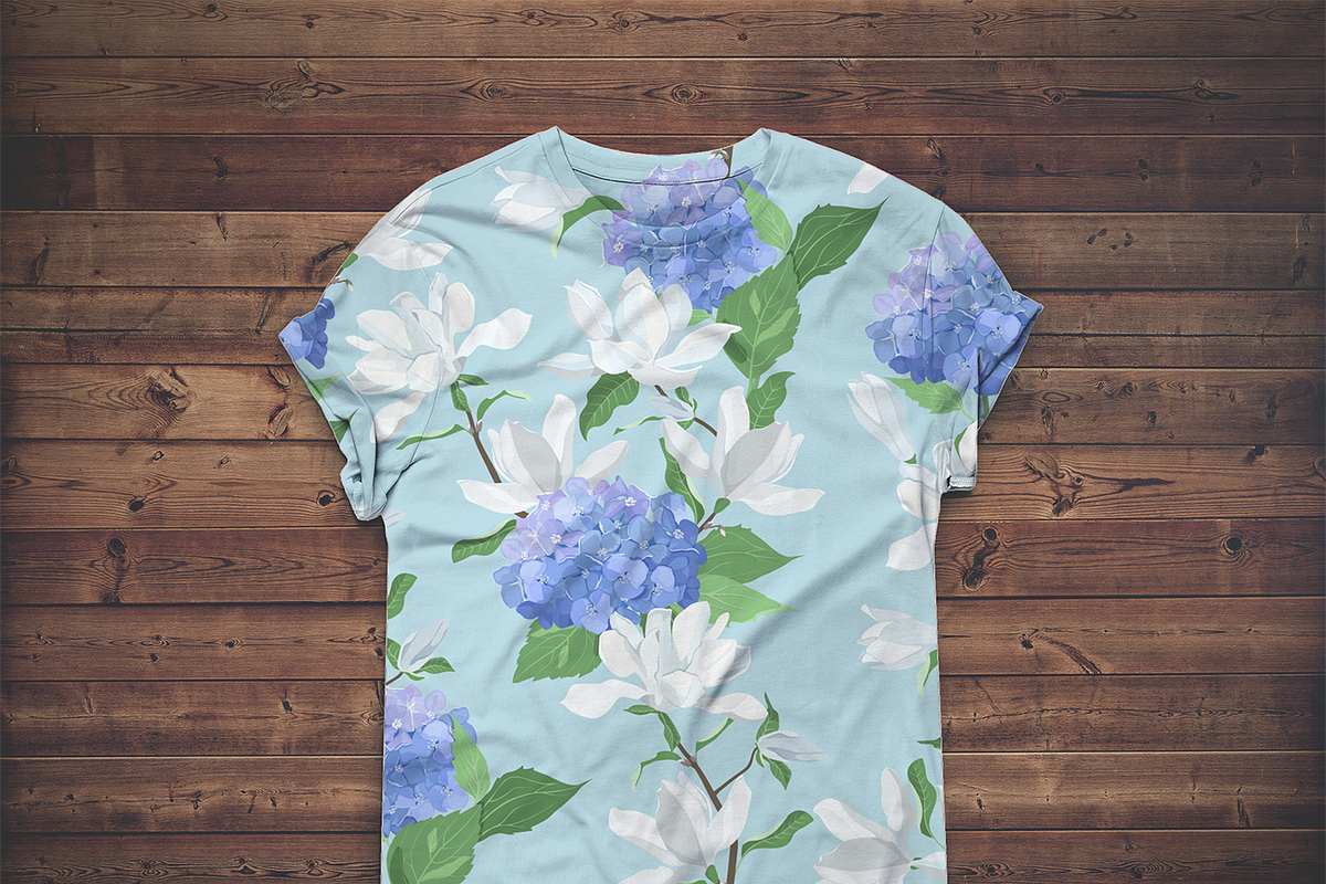 Floral Seamless Parrerns, a Pattern Graphic by artdemidova (Photo 4 of 6)