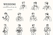 Elegant Wedding Illustration Bundle, an Object Illustration by NatalieArtShop (Thumbnail 4 of 13)