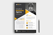 Corporate Business Flyer Template, a Flyer Template by GraphicsBurg (Thumbnail 1 of 4)