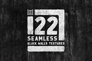 22 Seamless Black Walls Textures, a Texture Graphic by 2DFUNS (Thumbnail 1 of 13)