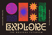Embers Modern Display, a Symbol Font by Aiyari (Thumbnail 9 of 15)