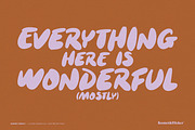 Monkey Brush, a Handwritten Font by Komet & Flicker (Thumbnail 7 of 15)