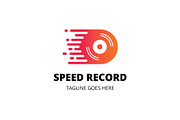Speed Record Logo, a Branding & Logo Template by Brahmma (Thumbnail 1 of 3)