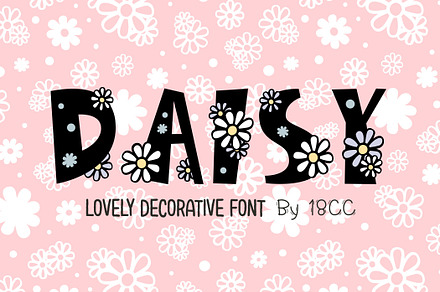 Daisy OTF, a Symbol Font by DREAMs Soul G.