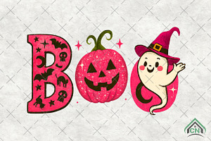 Halloween Boo PNG, an Illustration by Craft Nest