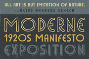 HandDeco 4-Font Family, a Sans Serif Font by Satchel & Sage (Thumbnail 2 of 5)