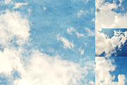 Grunge SKY Backgrounds, a Texture Graphic by BIBIART (Thumbnail 6 of 7)