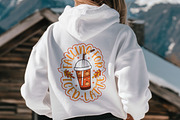Falling For Iced Latte SVG Halloween, a Graphic by mh_arif (Thumbnail 3 of 4)