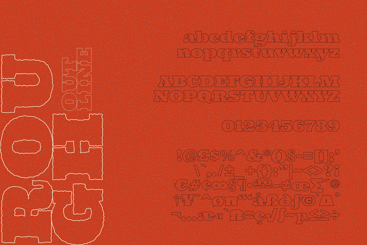 Becrat Font OTF & TTF, a Slab Serif Font by Horlleys (Photo 7 of 9)