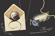 Silver Swirls Charms Collage Kit, an Object Graphic by Anzhelika (Thumbnail 4 of 11)