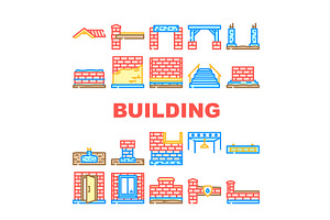 Building construction elements, an Object Illustration by pikepicture